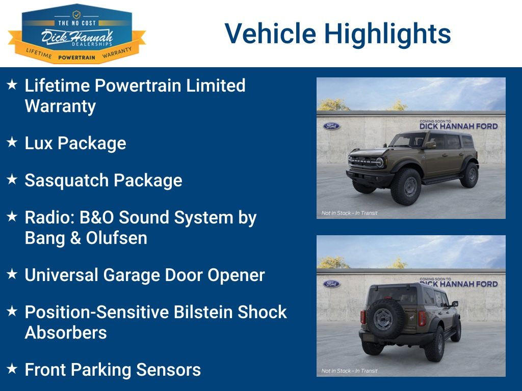 2025 Ford Bronco Outer Banks