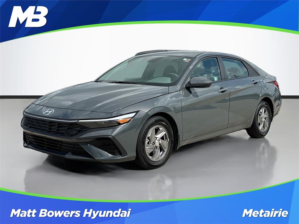 Ecotronic Gray 2025 Hyundai Elantra SE FWD Sedan Front-Wheel Drive Continuously Variable Transmission