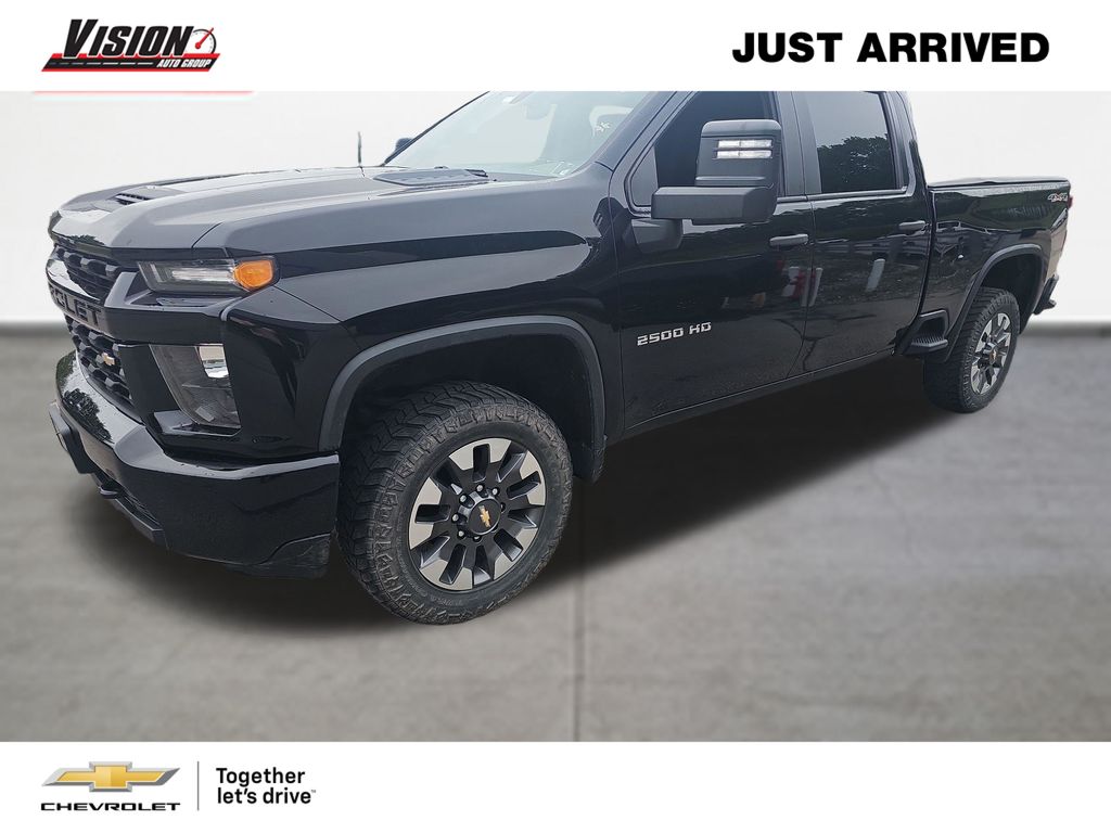 Black 2021 Chevrolet Silverado 2500HD Pickup Truck Four-Wheel Drive 6-Speed Automatic