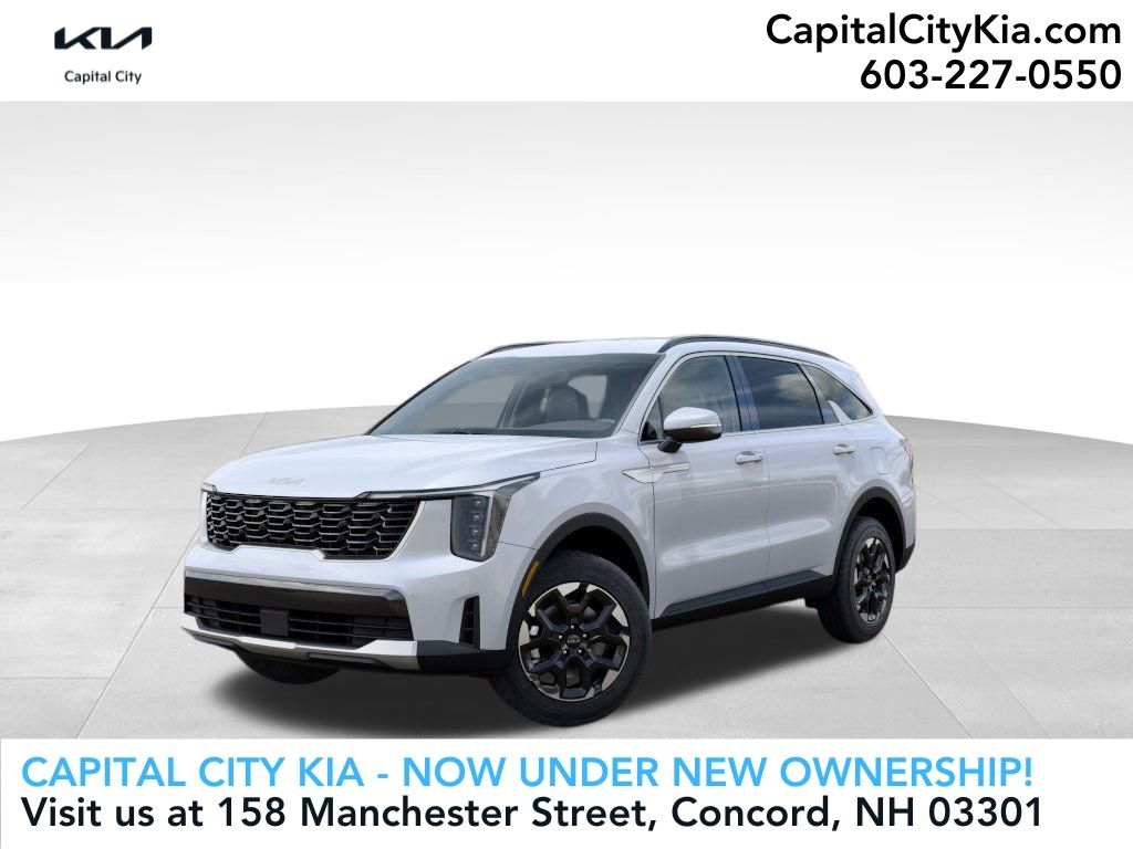 Glacial White Pearl 2026 Kia Sorento SUV / Crossover All-Wheel Drive 8-Speed Automatic