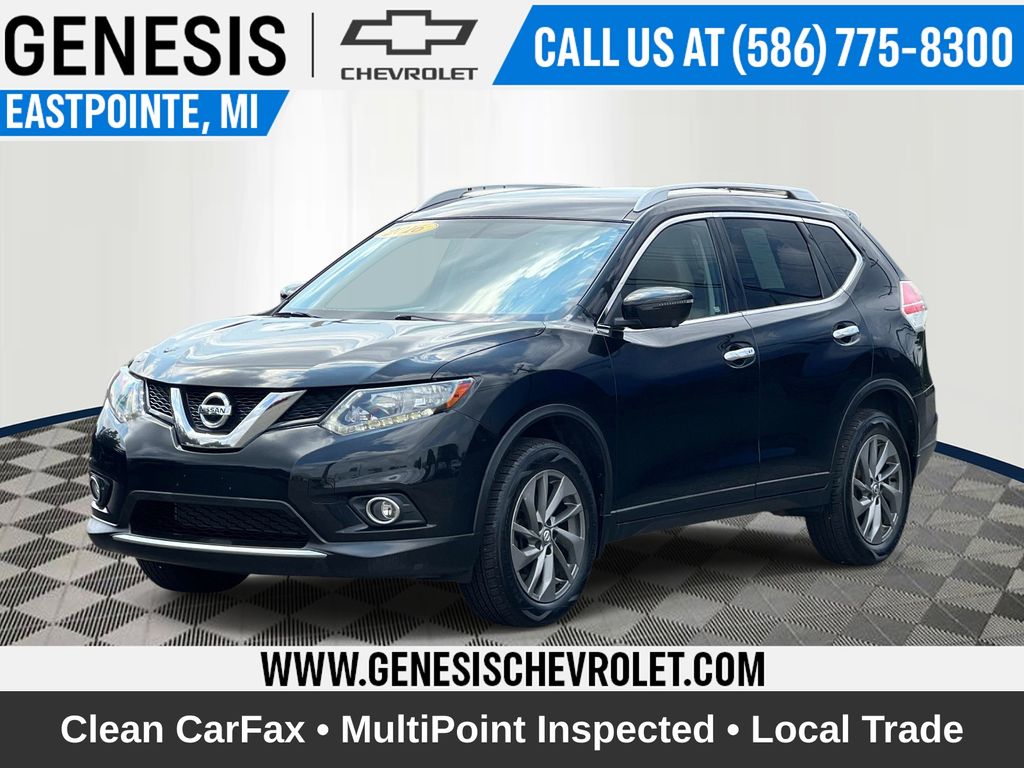 Gray (Magnetic Black) 2016 Nissan Rogue SUV / Crossover All-Wheel Drive Continuously Variable Transmission