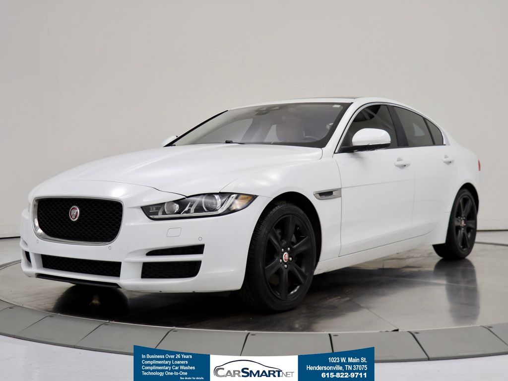 Polaris White 2017 Jaguar XE 25t Premium RWD Sedan Rear-Wheel Drive 8-Speed Automatic