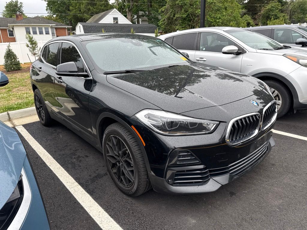 Jet Black 2022 BMW X2 sDrive28i FWD SUV / Crossover Front-Wheel Drive 8-Speed Automatic