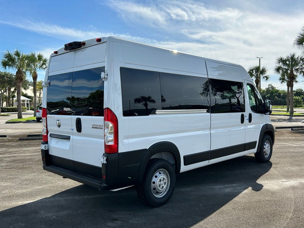 Used 2023 Bright White Clearcoat Ram High Roof image 4