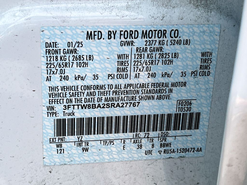 Used 2025 White Ford XL image 30