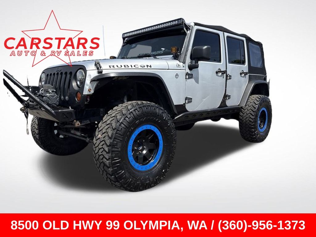 2008 Bright Silver Metallic Clearcoat Jeep Wrangler Unlimited Rubicon SUV