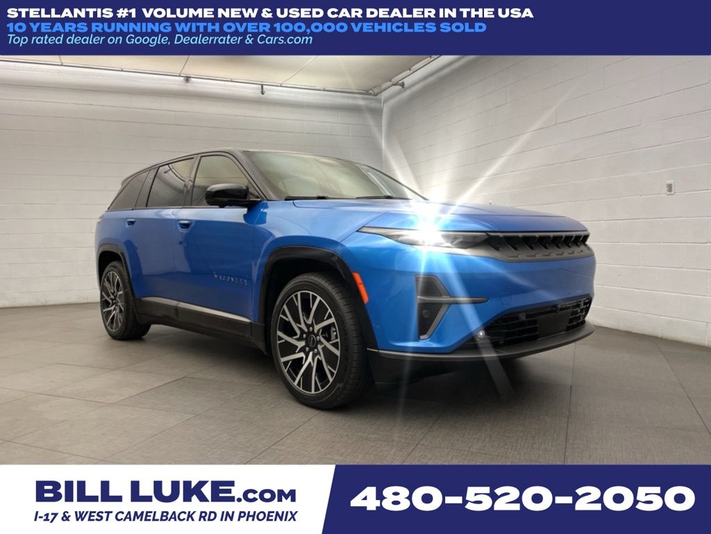 Blue Pearl 2025 Jeep Wagoneer S SUV / Crossover Four-Wheel Drive 1-Speed Automatic