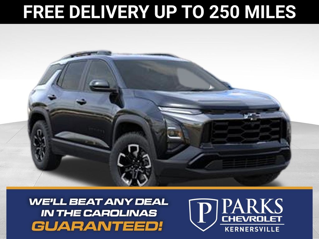 Black Metallic 2027 Chevrolet Equinox SUV / Crossover Front-Wheel Drive 8-Speed Automatic