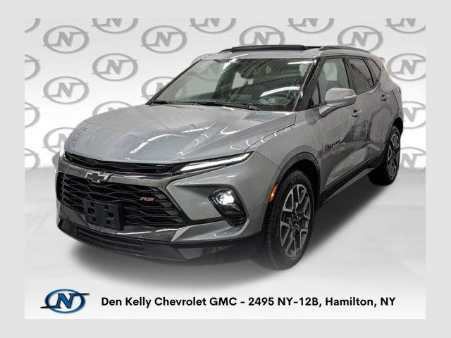 Sterling Gray Metallic 2024 Chevrolet Blazer SUV / Crossover All-Wheel Drive 9-Speed Automatic Overdrive