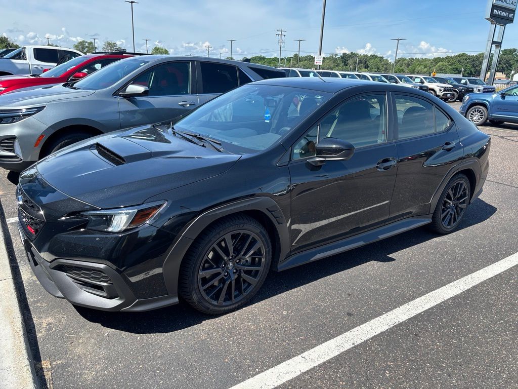 Crystal Black Silica 2025 Subaru WRX Sedan All-Wheel Drive 6-Speed Manual