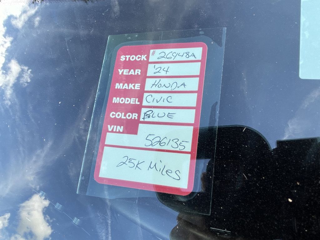 used 2024 Honda Civic car, priced at $22,892