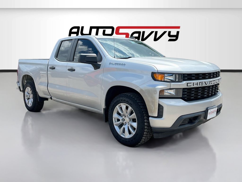 2019 Chevrolet Silverado 1500 Custom Silver at AutoSavvy Houston Northwest