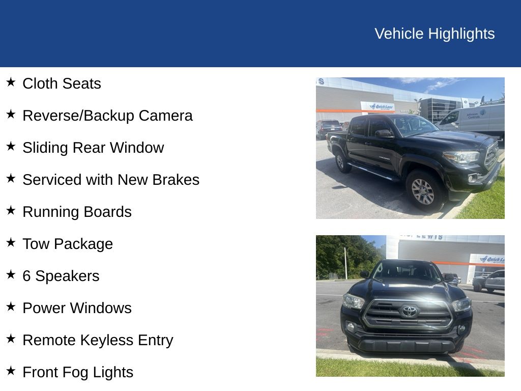 2017 Toyota Tacoma SR5 V6