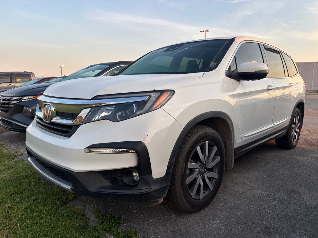 White 2022 Honda Pilot SUV / Crossover Front-Wheel Drive 9-Speed Automatic