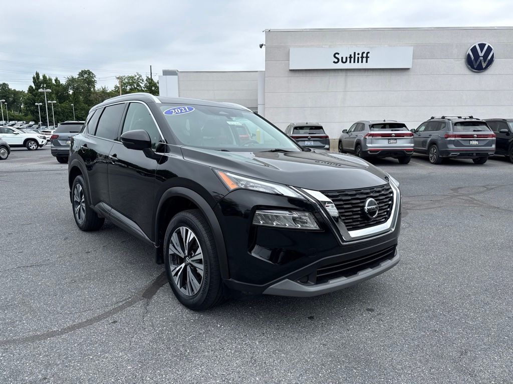 2021 Nissan Rogue SV Black at South Hills Kia