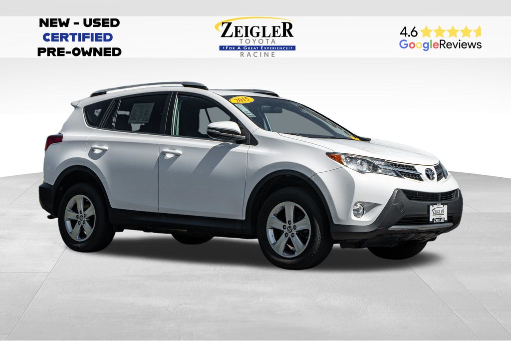 Super White 2015 Toyota RAV4 SUV / Crossover All-Wheel Drive 6-Speed Automatic