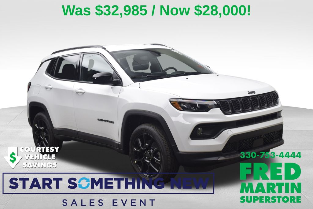 new 2026 Jeep Compass car, priced at $28,000