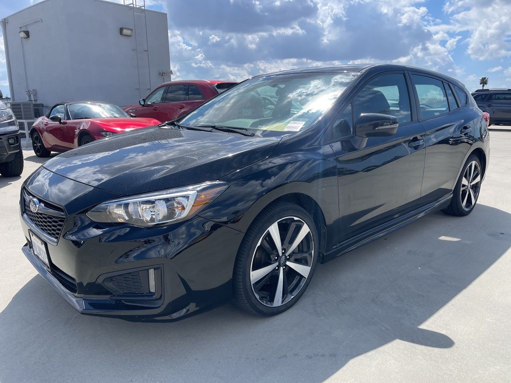 Crystal Black Silica 2019 Subaru Impreza 2.0i Sport Hatchback AWD with EyeSight Package Hatchback Continuously Variable Transmission