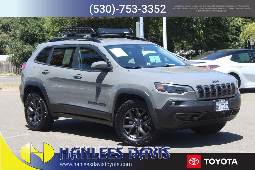 Sting-Gray Clearcoat 2019 Jeep Cherokee SUV / Crossover Four-Wheel Drive 9-Speed Automatic