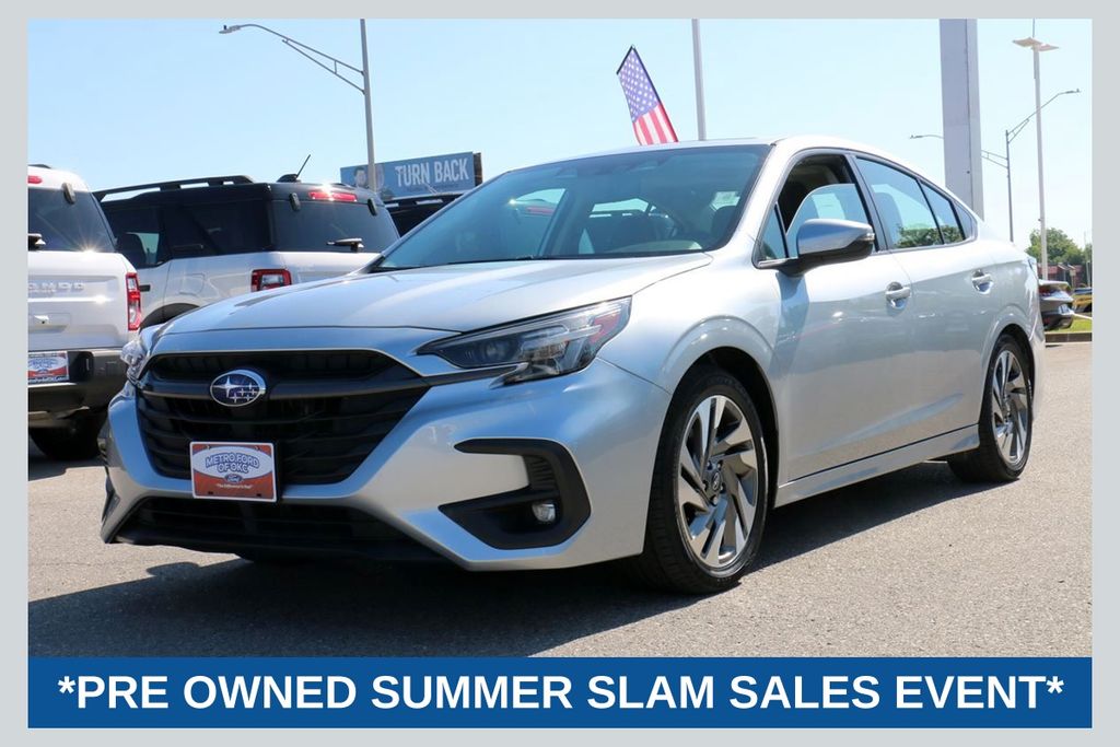 Ice Silver Metallic 2024 Subaru Legacy Limited AWD Sedan All-Wheel Drive Continuously Variable Transmission