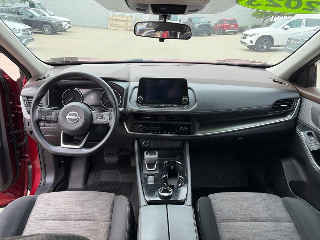2023 Nissan Rogue SV Red at Bob Ruth Ford