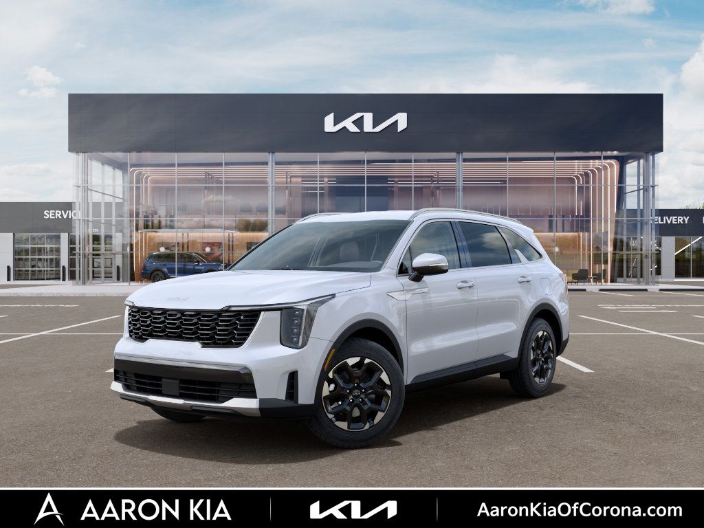 Glacial White Pearl 2026 Kia Sorento SUV / Crossover Front-Wheel Drive 8-Speed Automatic