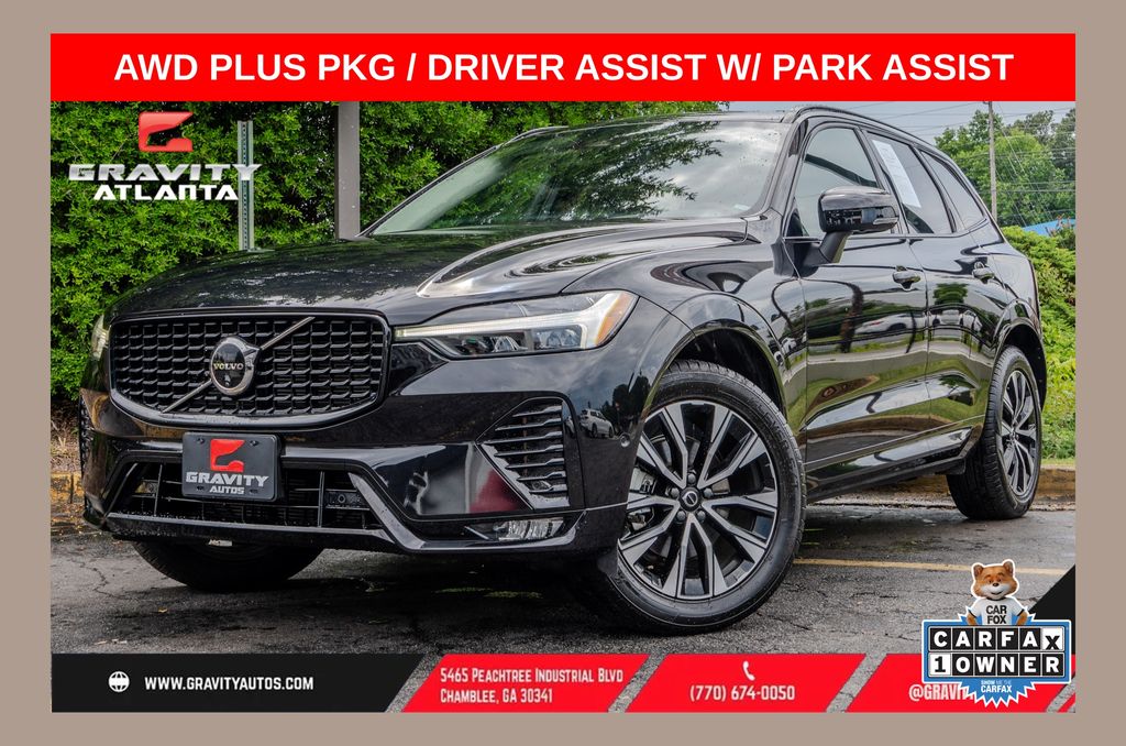 Onyx Black Metallic 2025 Volvo XC60 SUV / Crossover All-Wheel Drive Automatic