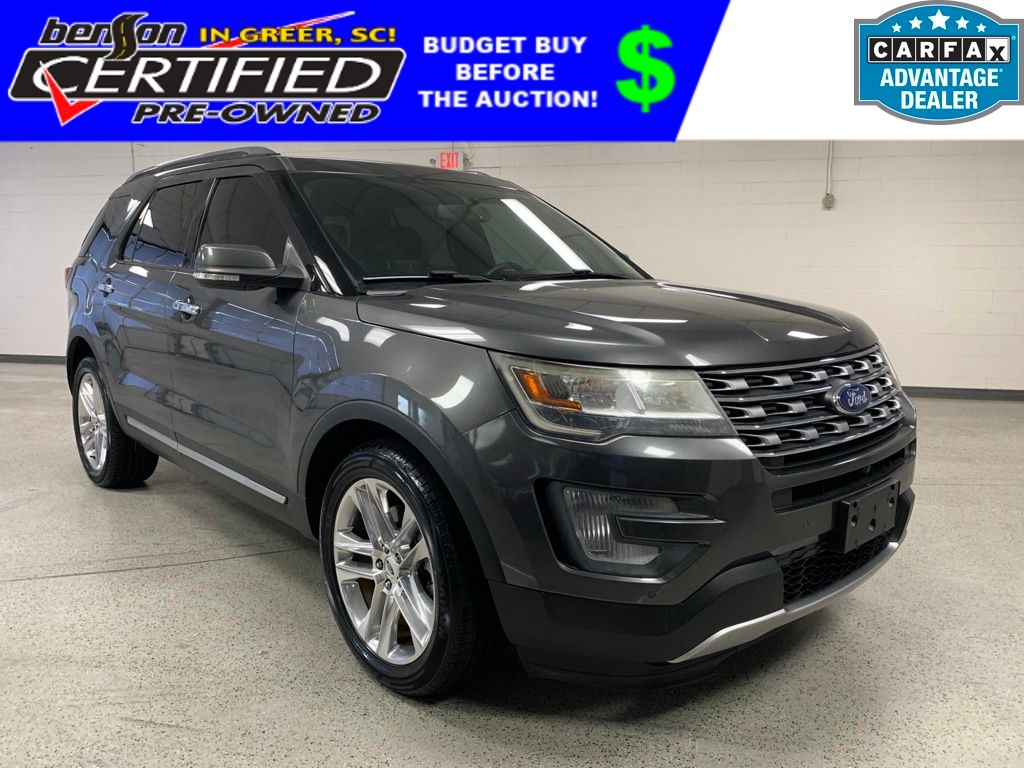 Gray (Magnetic) 2017 Ford Explorer SUV / Crossover Front-Wheel Drive 6-Speed Automatic