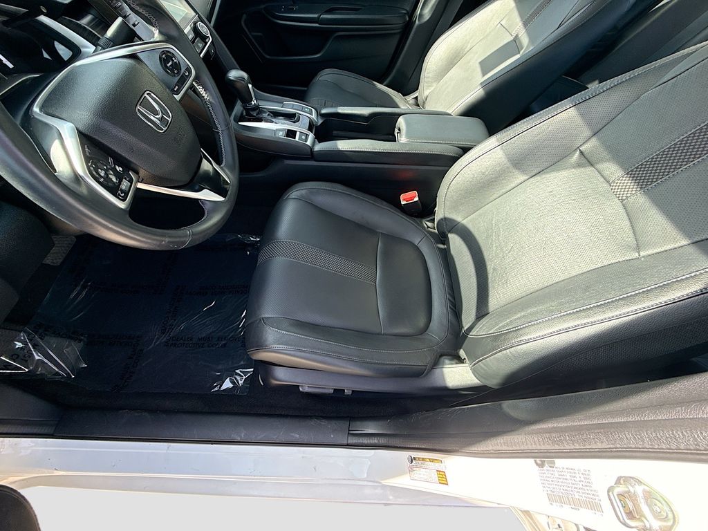 2020 Honda Civic EX-L White at Community Honda