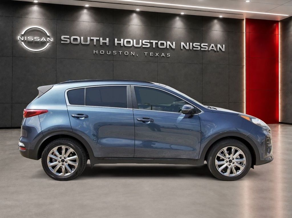 2022 Kia Sportage Nightfall Blue at Joe Myers Mazda Kia