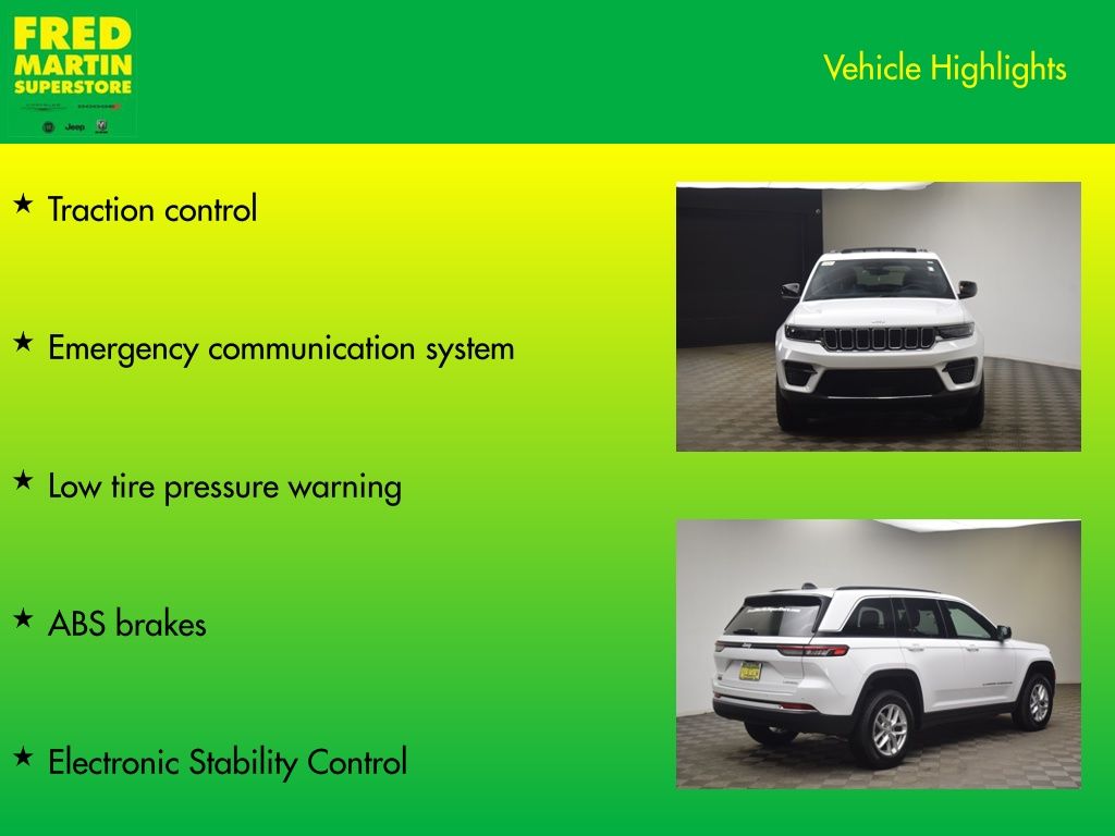 new 2026 Jeep Grand Cherokee car, priced at $40,316