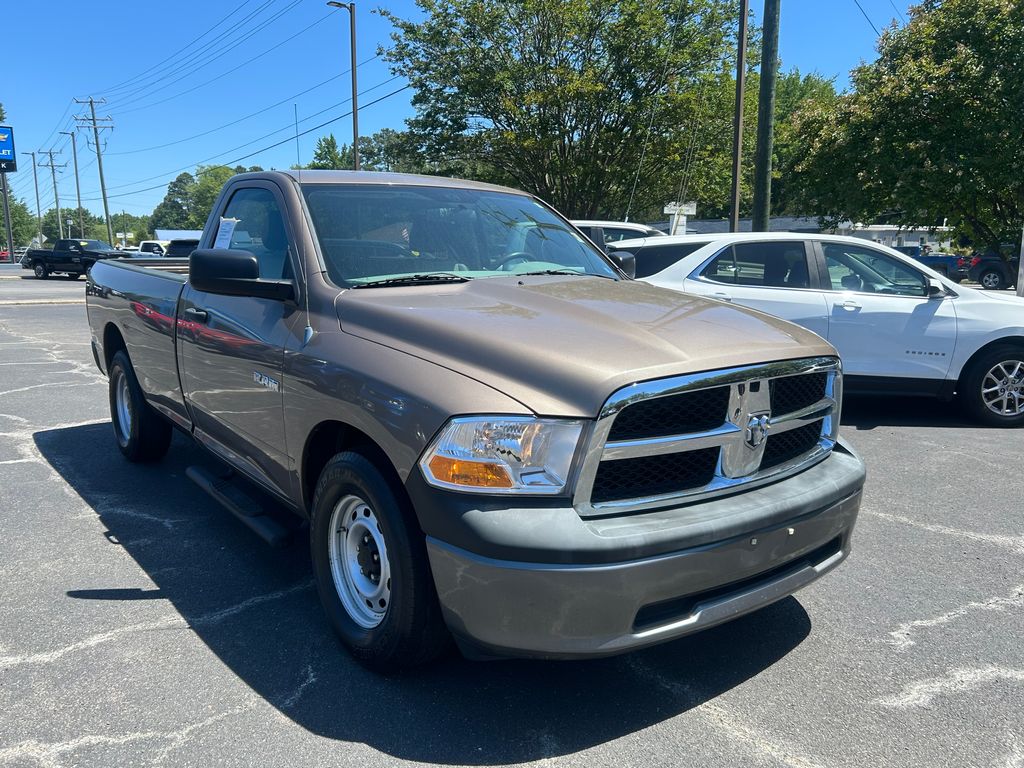 Brown (Austin Tan Pearlcoat/Light Graystone Pearlcoat) 2009 Dodge RAM 1500 ST RWD Pickup Truck 4X2 4-Speed Automatic
