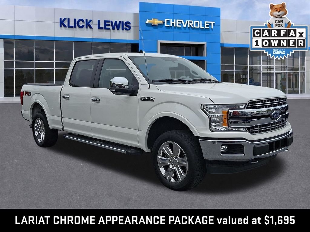 2020 Ford F-150 Lariat White at Bob Ruth Ford