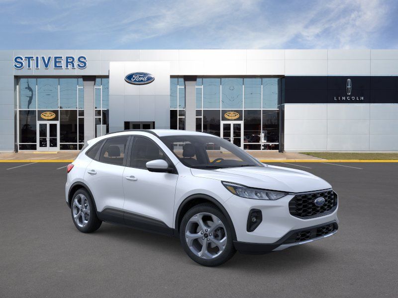 Silver Metallic 2026 Ford Escape Hybrid ST-Line Select AWD SUV / Crossover All-Wheel Drive Continuously Variable Transmission