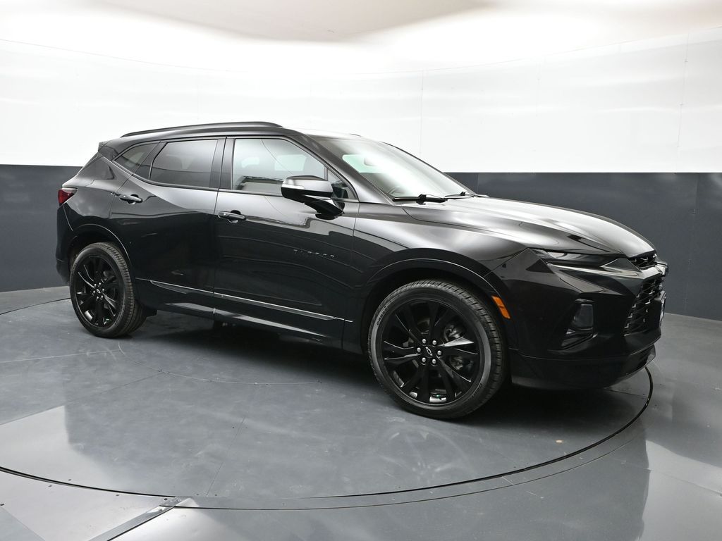 Black 2022 Chevrolet Blazer SUV / Crossover Front-Wheel Drive 9-Speed Automatic Overdrive
