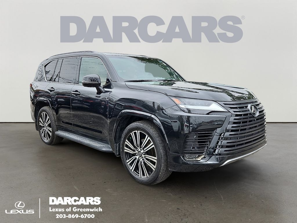 Black (Caviar) 2024 Lexus LX 600 Luxury AWD SUV / Crossover All-Wheel Drive Automatic