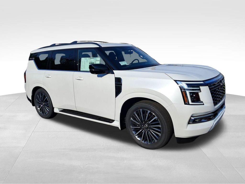 2026 Nissan Armada Platinum Reserve White at John Sisson Motors