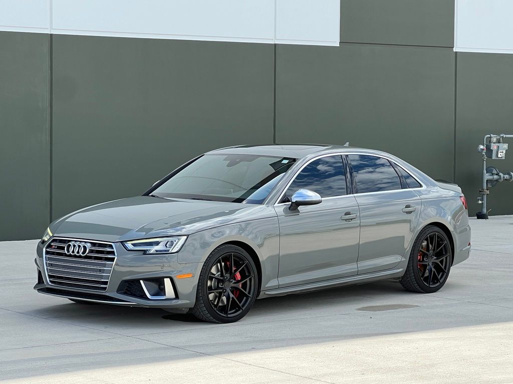 Quantum Gray 2019 Audi S4 Sedan All-Wheel Drive 8-Speed Automatic