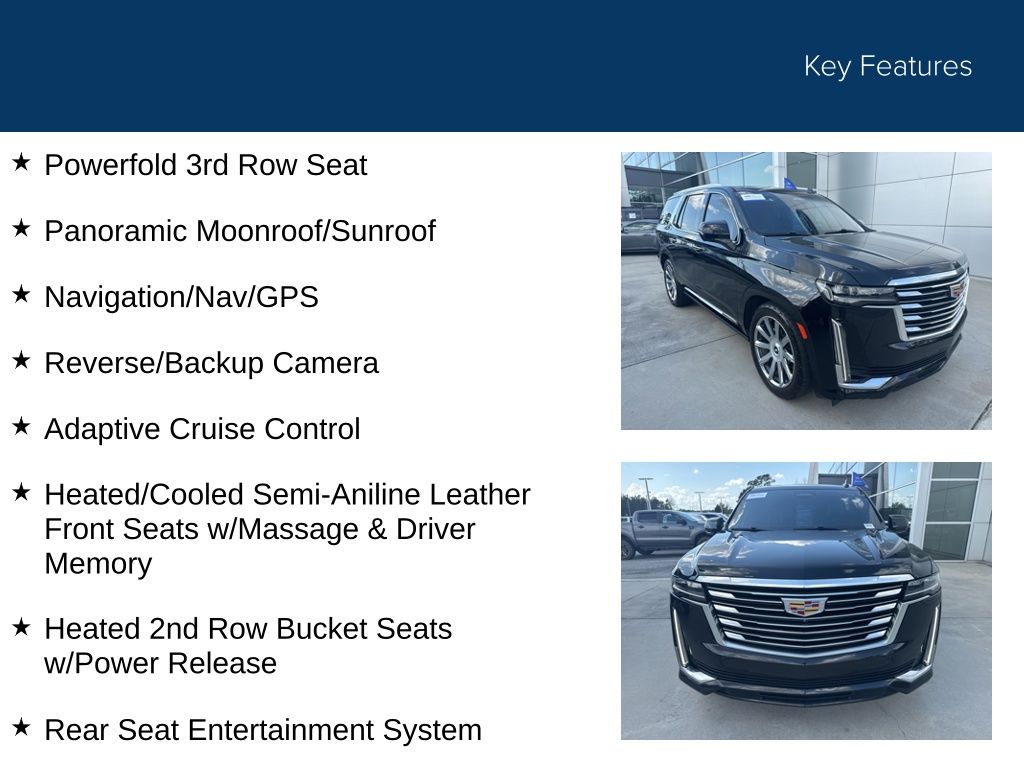 2023 Cadillac Escalade 4WD Premium Luxury Platinum