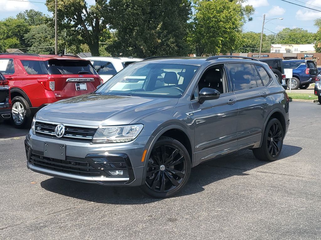 Platinum Gray Metallic 2021 Volkswagen Tiguan SUV / Crossover All-Wheel Drive 8-Speed Automatic