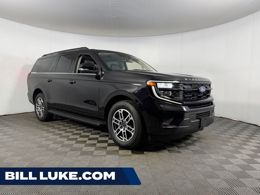 Agate Black Metallic 2025 Ford Expedition MAX Active 4WD SUV / Crossover Four-Wheel Drive Automatic