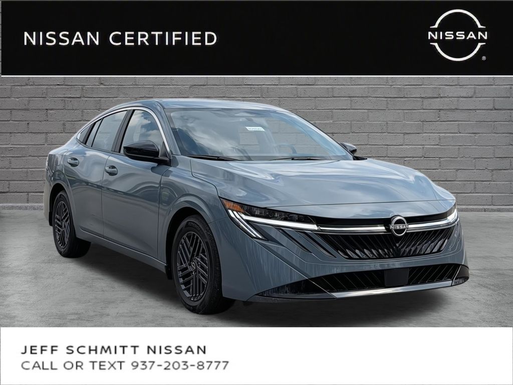 Atlantic Gray Metallic 2026 Nissan Sentra Sedan Front-Wheel Drive Continuously Variable Transmission