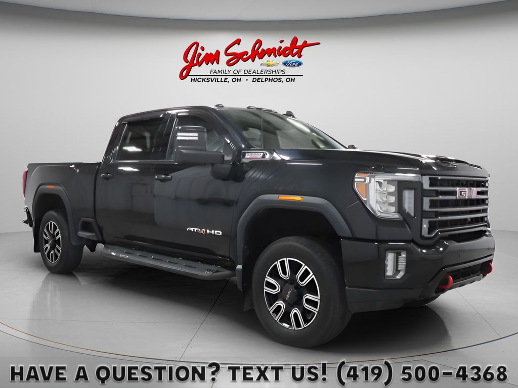 Onyx Black 2021 GMC Sierra 2500HD Pickup Truck Four-Wheel Drive Automatic