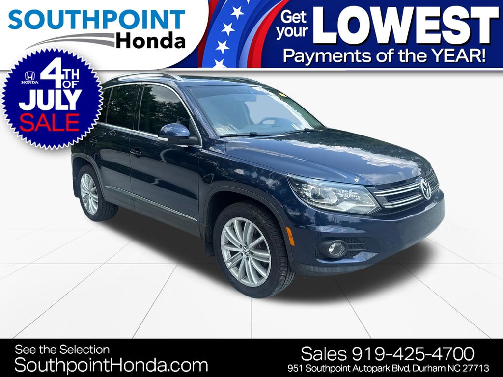 2016 Volkswagen Tiguan SE 4Motion