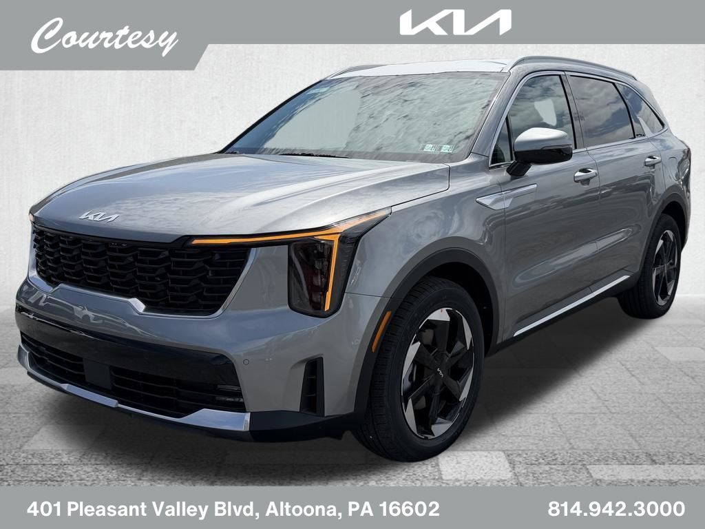 Steel Gray 2026 Kia Sorento Hybrid SUV / Crossover All-Wheel Drive 6-Speed Automatic