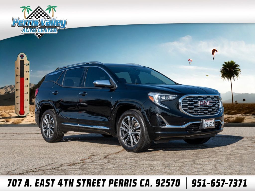 Black (Ebony Twilight Metallic) 2018 GMC Terrain Denali SUV / Crossover Front-Wheel Drive 9-Speed Automatic