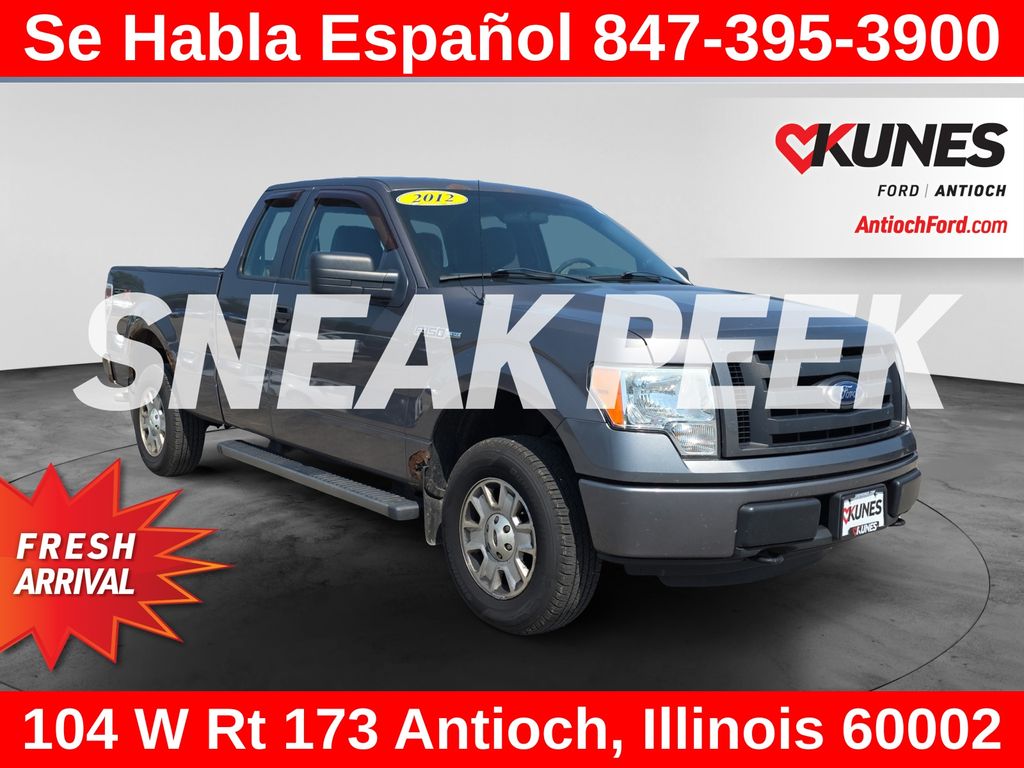 Sterling Gray Metallic 2012 Ford F-150 Pickup Truck Four-Wheel Drive 6-Speed Automatic