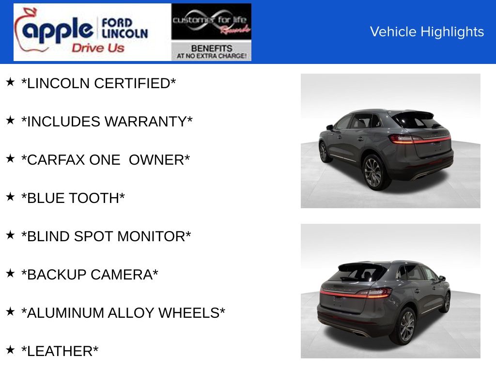 2022 Lincoln Nautilus Reserve