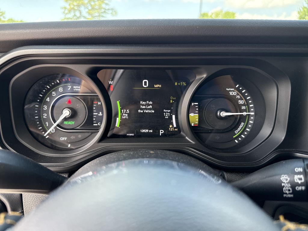 2024 Jeep Wrangler Sahara 4xe White at River Oaks CDJR