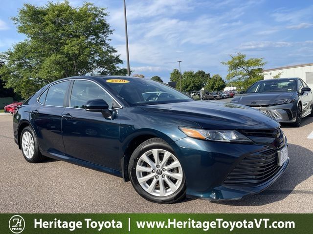 Blue 2020 Toyota Camry Sedan All-Wheel Drive 8-Speed Automatic